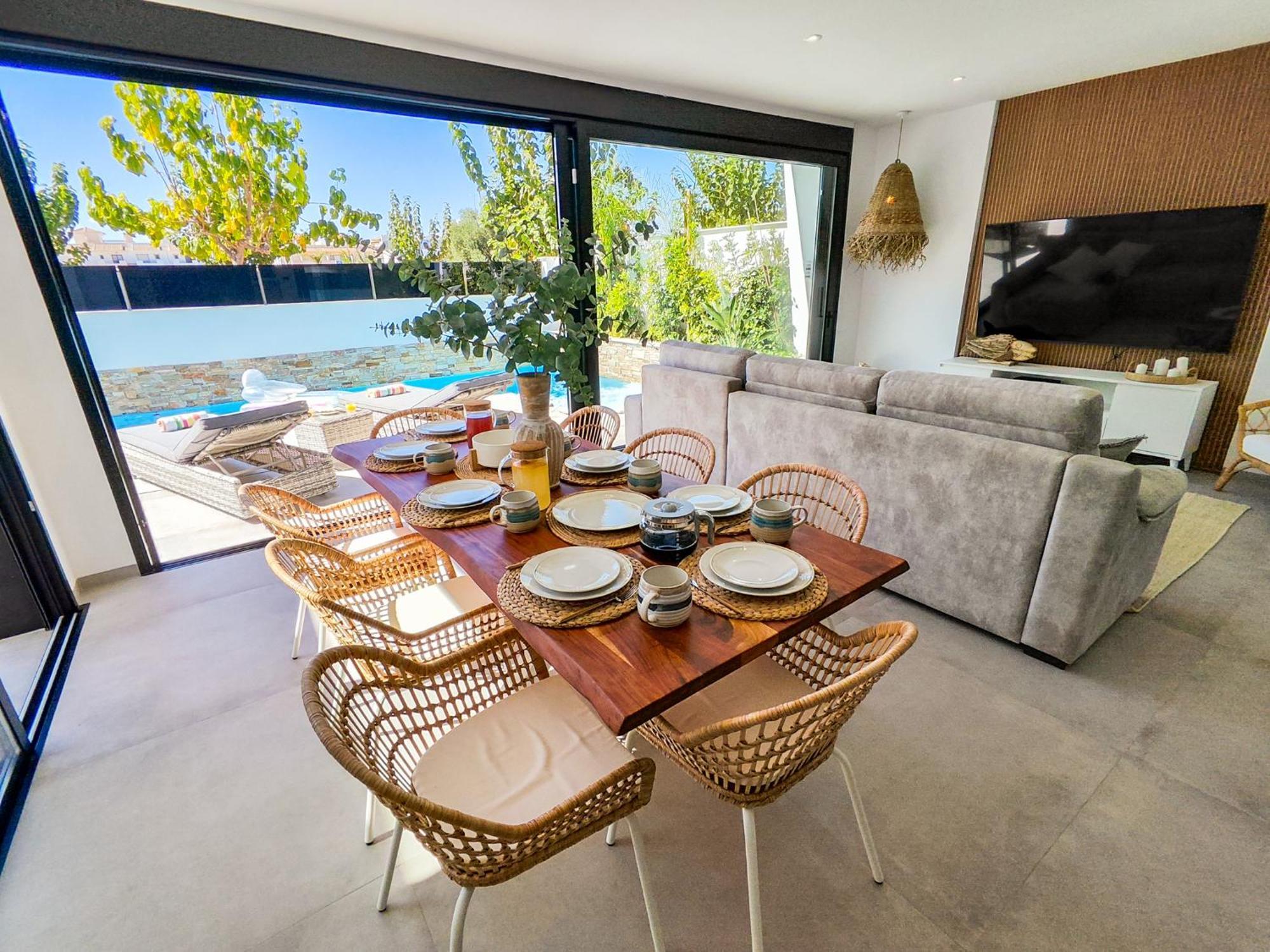Villa Murcia - Private Heated Pool & Jacuzzi Сантяго де ла Рибейра Екстериор снимка