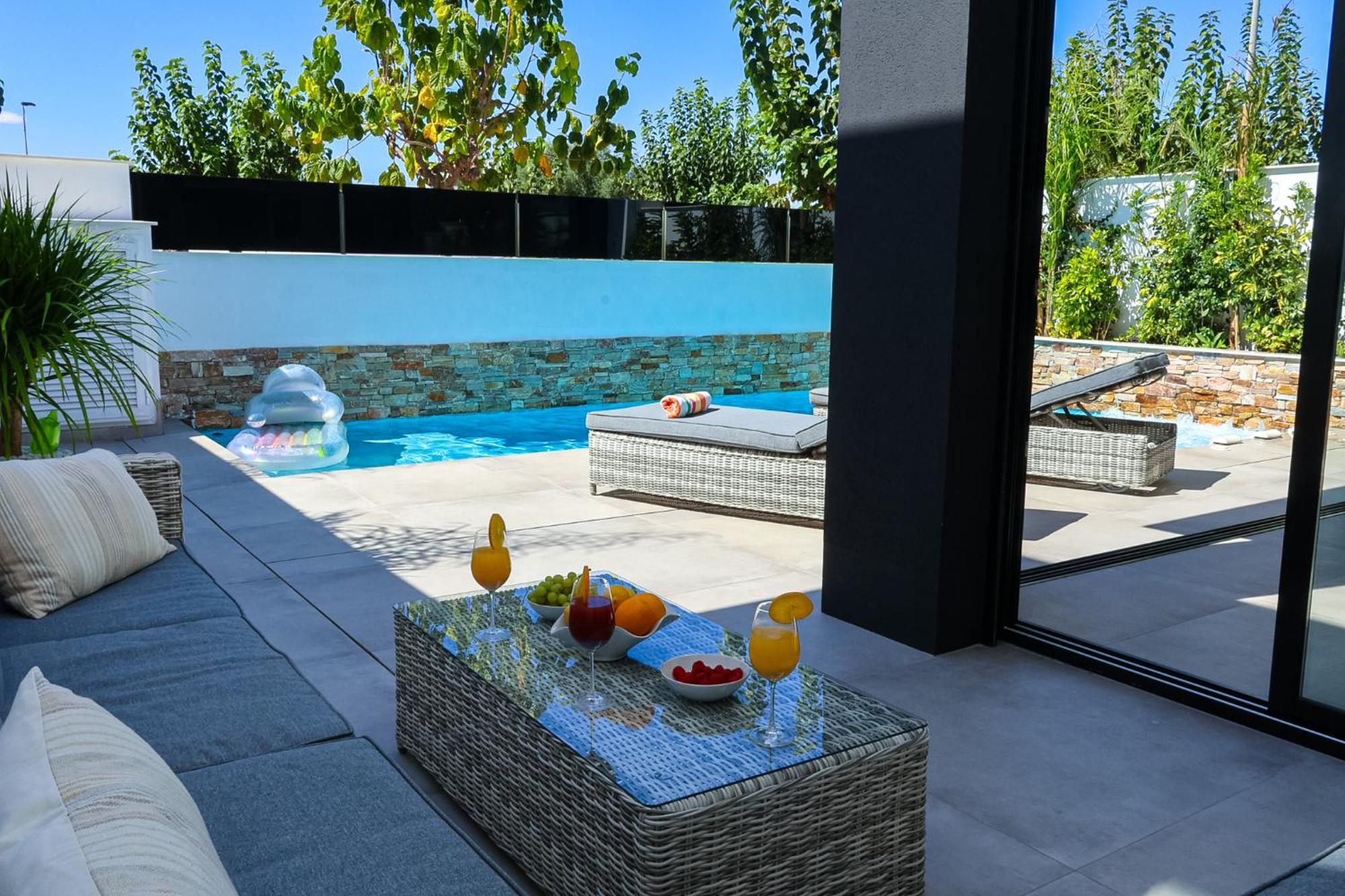 Villa Murcia - Private Heated Pool & Jacuzzi Сантяго де ла Рибейра Екстериор снимка